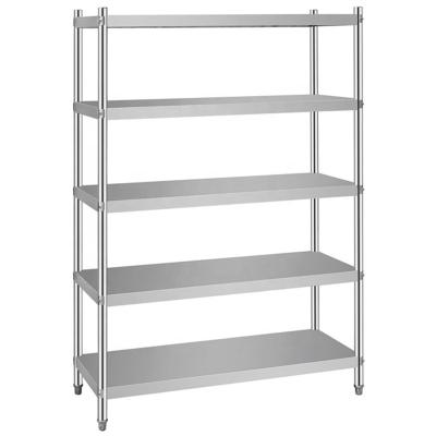 China Corrosion Protection Stainless Steel Shelf Kitchen Shelves, Storage Shelf Rack Used Stainless Steel Shelving for sale