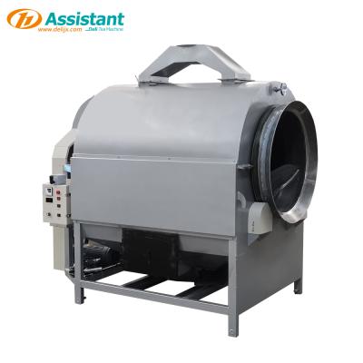 China Green Tea Cooking Machine Green Tea Black Tea Processing Machinery Equipment Dryer Rotating Machine With Propane Heater DL-6CSTP-Q90 for sale