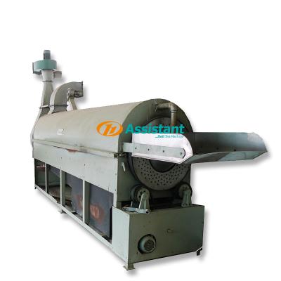 China Continuous wood and coal heating tea processing machine green tea fixing machine DL-6CSTL-CM60 for sale