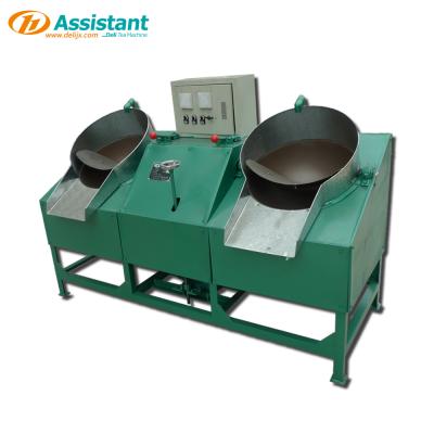 China Curly Pearl Tea Forming Roasted Multi Type Powder Tea Machine Pan 2 Pot Pearl Forming Roasted Type Tea Machine Double Pan 2 Pot Pearl Forming Machine DL-6CSG-50 for sale