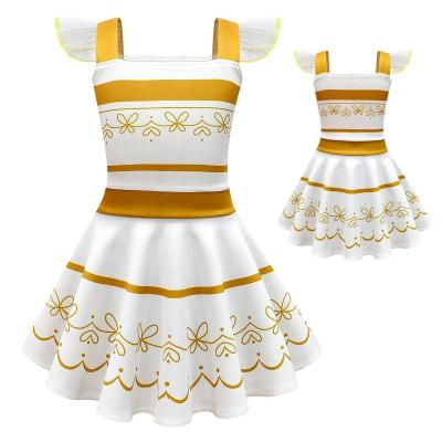 China 2022 Children's Casual Dress Encanto Elsa Anna Unicorn Cotton Summer Dresses Girls Fashion CIA Tumblr for sale