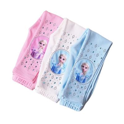 China 2022 Girls Elsa Anna Leggings Cotton Long Pants Anti-pilling Children Kids Skirt Pants for sale