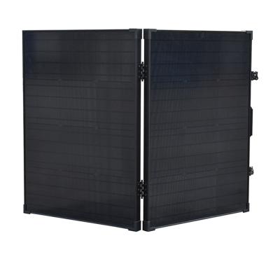 China 100 Watt Portable Waterproof Monocrystalline Solar Panel with IPX6 1 Waterproof for sale