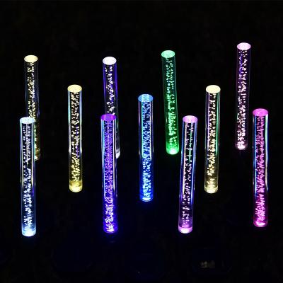 China Outdoor Solar Led Acrylic Garden Lights Garden With Color Changing Waterproof Lamp Night Light for sale