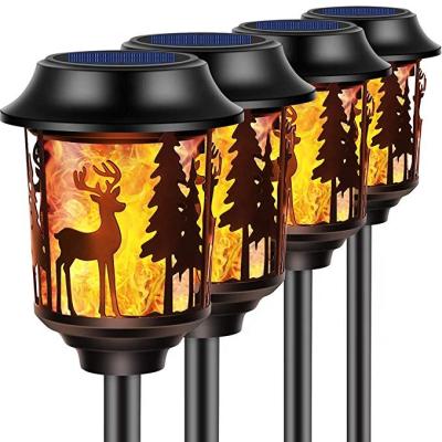 China High Quality Waterproof Flickering IP65 Smart Garden LED Flame Torch Light Solar Garden Lamp for Decorative Landscape Outdoor Christmas for sale