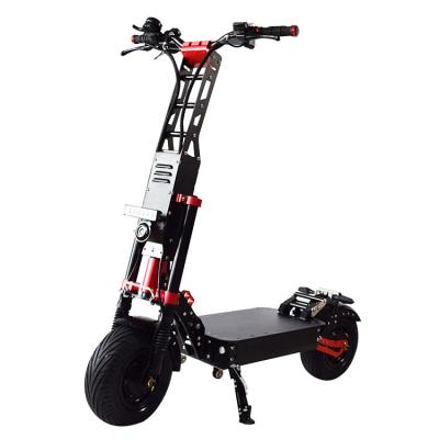 China Unisex 13 Inch 8000w Dual Motor Off Road Electric Scooter for Adult with Remote Controlled Rgb Led Lights for sale