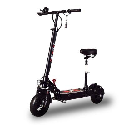 China Unisex Two Wheels Vacuum Tyres 1200W Electric Scooters 10 Inch Vacuum Tire for sale