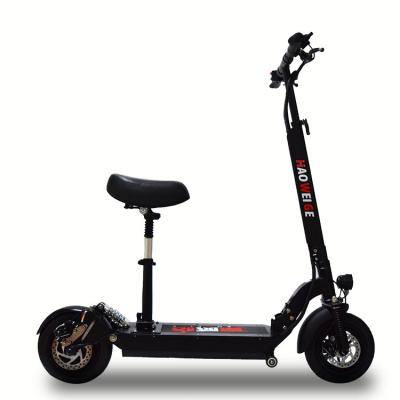 China Unisex 10inch 1200W Motor Powerful Scooter Electric Scooter Adult Light Weight Folding 10 Inch Vacuum Tire 48v Lithium Battery Ce 150kg for sale