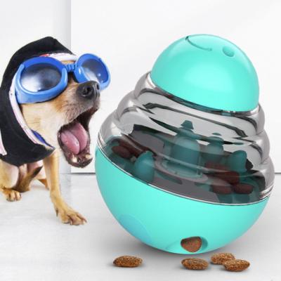 China Viable Dog Food Spilling Ball Toy Tumbler Dog Food Intelligence Kitty Pet Educational Pet Snack Spilling Artifact Relief Artifact for sale