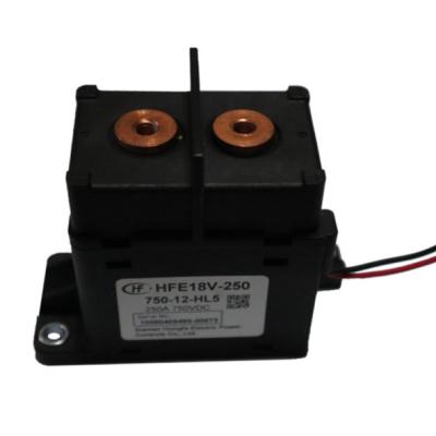 China High Voltage Power DC Relay EV 150A Contactor 750VDC 12V DC Relay New Energy Vehicles for sale