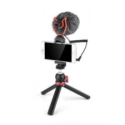 China Professional Shock Mount Yelangu Studio Camera Mobile Phone Condenser Youtube Video Microphone MIC For Dslr Android Interview Recording for sale