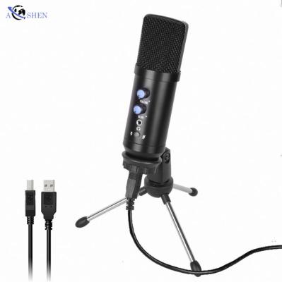 China Microfone USB Headset Microphone AOSHEN Studio Microphone Condenser with ECHO BT for Recording Broadcasting Podcast for sale