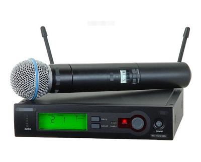 China Handheld Microphone Wholesale High Quality SM58 Wireless Microphone System with Best Audio Speed ​​and Clear Sound Performance for sale