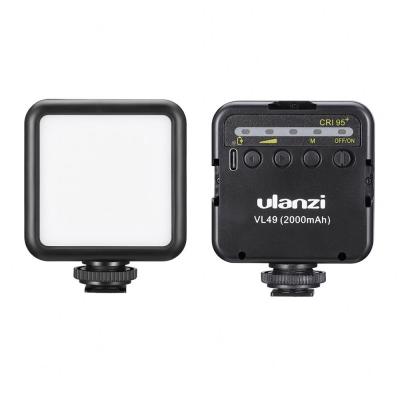 China ABS Wholesale Ulanzi VL49 LED Mini Photographic Light 6W Video Lighting VS Fill W49 Light Amazon Hot Sale for sale