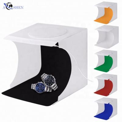 China Mini Photo Light Box Folding LED Studio Portable Photography Light Box Small Photography Object Small Photographic Equipment for sale