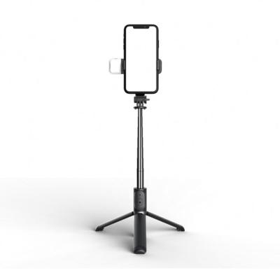 China With Selfstick Fill Light Q02S Handheld With BT Fill Light Mobile Phone Selfie Holder Smartphone Tripod Holder for sale