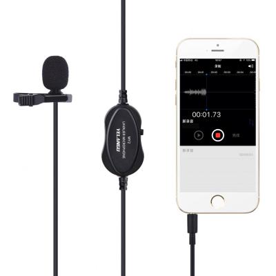 China Smart Lavalier Microphone Yelangu Lapel Lavalier Interview Microphone Mobile Cell Phone Camera Vlogging Microphone for sale