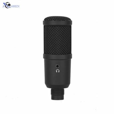 China Wholesale Professional Monitor Jack USB Studio Microphone Recording Condenser with Tripod Desktop Stand for Recording for sale