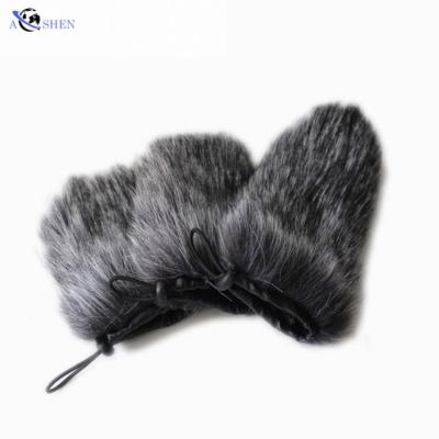 China Microphone Windshield Factory Quality Good For Microphone Mic Windshield Dead Cat Cover Fur Sleeve Cover for sale