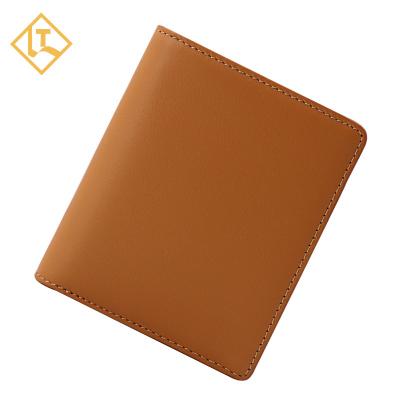 China RFID Man Genuine Leather Classic Bifold Wallet Leather Slim Wallet Genuine Leather Wallets for sale