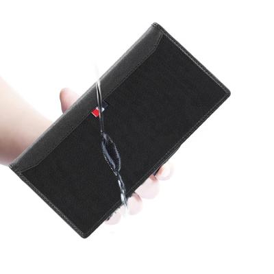 China Waterproof RFID Blocking Credit Card High Quality Minimalist Waterproof Leather Wallets Money Wallet Long Purse Male Men for sale