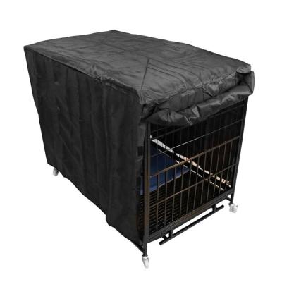 China Hot New Products Windproof Waterproof Dog Crate Cover Dog Shrouds For Outdoor And Indoor Use for sale