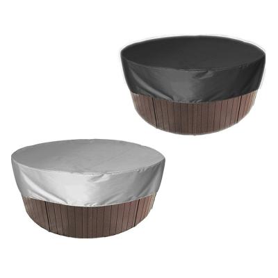 China Indoor Small Size Round Cover Anti-UV/Fire/Rainproof/Dustproof/Breathable and Outdoor Best Quality Promotional Spa Tub Cover for sale