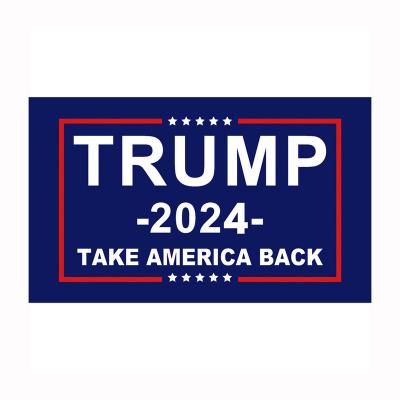 China Health Care Institutes 3x5ft Printed Polyester High Quality Blue Keep America Great Double Sided 2024 Flag Trump Flags For 2024 Election for sale