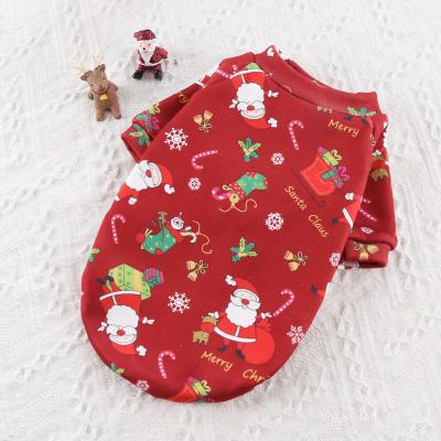 China Factory Supply Cute Christmas Pet Easy Dog Costume Winter Clothes Pet Clothes For Dog for sale