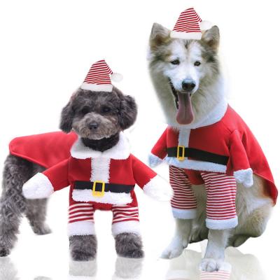 China 2022 Easy New Dog Costume Winter Dog Coats Pet Clothes Christmas Dog Clothes for sale