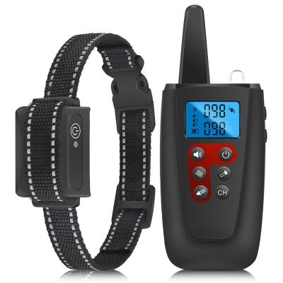 China Dog Training Manufacturers Direct Automatic Remote Control Pet Training Anti Barking Adjustable Dog Training Collar Stop Barking for sale