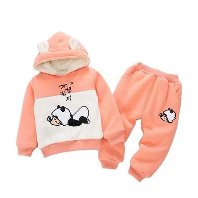 China 2021 New Design 100% Cotton For Winter Boy Two Piece Set for sale