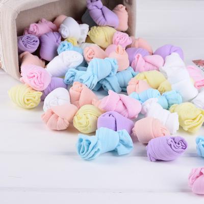 China Breathable Children's Candy Color Baby Socks Summer Spring And Tube Thin Short Socks for sale