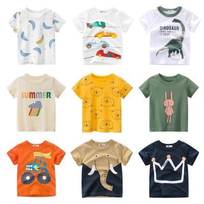 China Long Sleeve Kids T-shirt Kids For Boys Shirts Baby Kid Baby Toddler Cotton Cartoon Tee Tops Clothing Shorts for sale