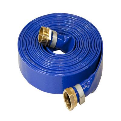 China inner emitter flat drip irrigation tape/ PVC Layflat Hose for Water Irrigation tube for sale