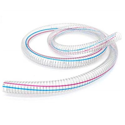 China flexible pvc steel wire reinforced 1.5 inch pvc suction hose for sale