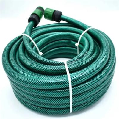 China High Quality Food Grade Synthetic Fiber Net Nylon Braided Flexible PVC Garden Reinforced Hose for sale