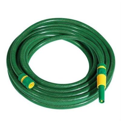 China 15 or 25m PVC garden hose set, garden water hose with sprayer nozzle and fittings for sale