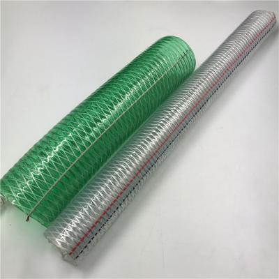 China High quality PVC High Strength Polyester Reinforced Gas Pipe pvc fiber reinforced gas hose pipe for sale