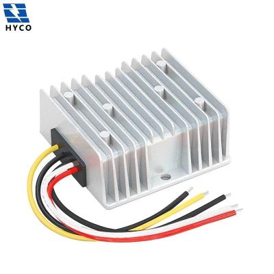 China Electric Motors 36V 48V 60V 72V to 5V Power Converter Step Down ACC Enable Control Cable 30-90V to DC Buck Converter 5V 5A 10A 20A for sale