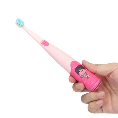 China Battery Operated Flashing Heads Replacement Sterile Kids Forming Sonic Electric Toothbrush for sale