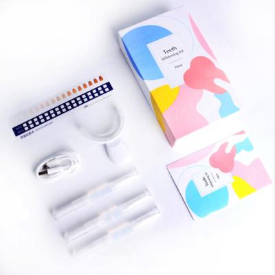 China Cold Light Whitening Wholesale Private Logo Professional Radio Led Teeth Whitening Kits for sale