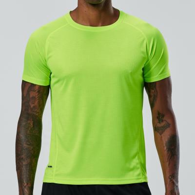 China Breathable Summer Running T Shirt Customized Fashion Fitness Active Sports Wear Mens Shirt for sale