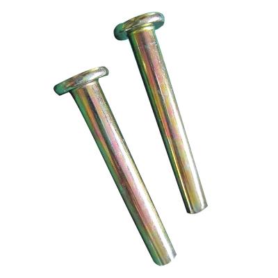 China Steel Non-Standard Flat Round Head Steel Rivets for sale