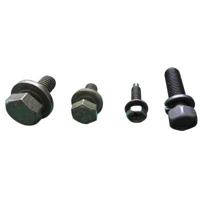 China High Tensile Steel Hexagon Head Bolt With Washer for sale