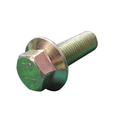 China M8X25 Steel High Tensile Hex Flange Bolt DIN6921 for sale