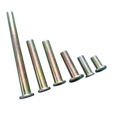 China Flat Product Head Steel Rivet for sale