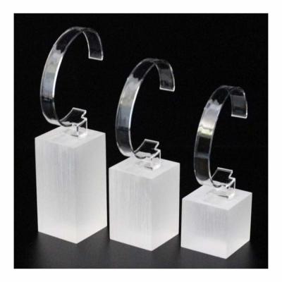 China Reusable Acrylic Display Frame Plastic Watch Holder For Tradeshows for sale