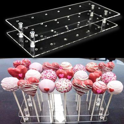 China 24 Holes Acrylic Candy Display Birthday Parties Anniversaries Halloween Candy Display for sale