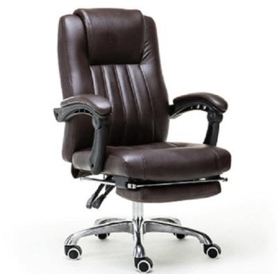 China (Size) Shenzhen Office Swivel Chair Boss Adjustable Ergonomic Luxury PU Leather Chair Lift for sale